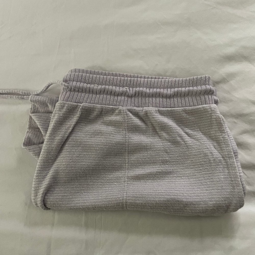 Women's Stars Above Perfectly Cozy Lounge Shorts - XL purple/white stripe